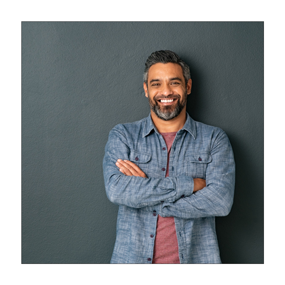 Portrait of customer Robert